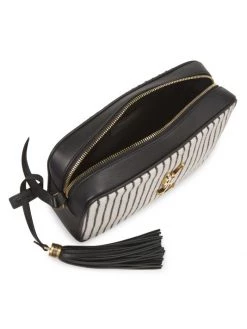 Saint Laurent Striped Shoulder Bag -Saint Laurent Sales Store unnamed file 2964