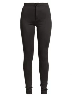 Saint Laurent Skinny Mid-Rise Pants Rouge -Saint Laurent Sales Store unnamed file 3010