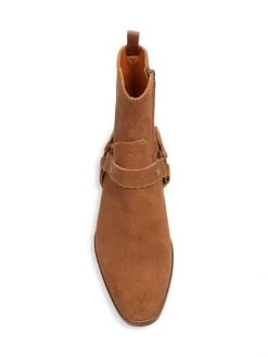 Saint Laurent Suede Chelsea Boots For Men -Saint Laurent Sales Store unnamed file 3024