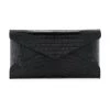 Saint Laurent Paloma Lizard-Embossed Leather Pochette