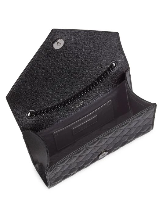 Saint Laurent Small Logo Mix Matelassé Leather Satchel 5 Saint Laurent Small Logo Mix Matelassé Leather Satchel - Image 3