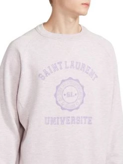 Saint Laurent Oversized Logo Sweatshirt For Men 13 Saint Laurent Oversized Logo Sweatshirt For Men -Saint Laurent Sales Store unnamed file 3055