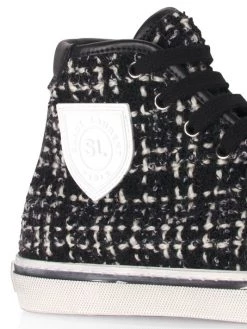 Saint Laurent Malibu Tweed Mid-Top Sneakers 13 Saint Laurent Malibu Tweed Mid-Top Sneakers -Saint Laurent Sales Store unnamed file 3073