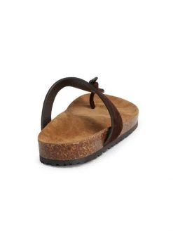 Saint Laurent Fabrice Suede T-Strap Cork Sandals -Saint Laurent Sales Store unnamed file 3092