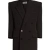 Saint Laurent Wool Double-Breasted Coatdress -Saint Laurent Sales Store unnamed file 3102