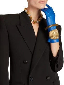 Saint Laurent Wool Double-Breasted Coatdress -Saint Laurent Sales Store unnamed file 3108