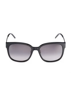 Saint Laurent 56MM Square Sunglasses