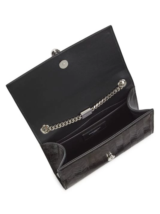 Saint Laurent Kate Striped Leather Shoulder Bag With Tassel 5 Saint Laurent Kate Striped Leather Shoulder Bag With Tassel - Image 3