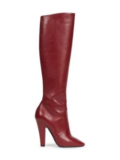 Saint Laurent 68 Knee-High Leather Boots