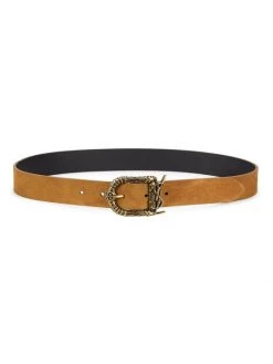 Saint Laurent Celtic Suede Belt