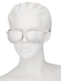 Saint Laurent Monogram Pin 61MM Pilot Sunglasses -Saint Laurent Sales Store unnamed file 3223