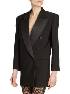 Saint Laurent Double-Breasted Blazer 12 Saint Laurent Double-Breasted Blazer -Saint Laurent Sales Store unnamed file 3227