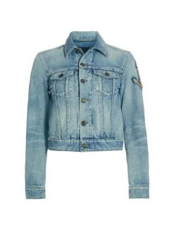 Saint Laurent Boyfriend Denim Jacket