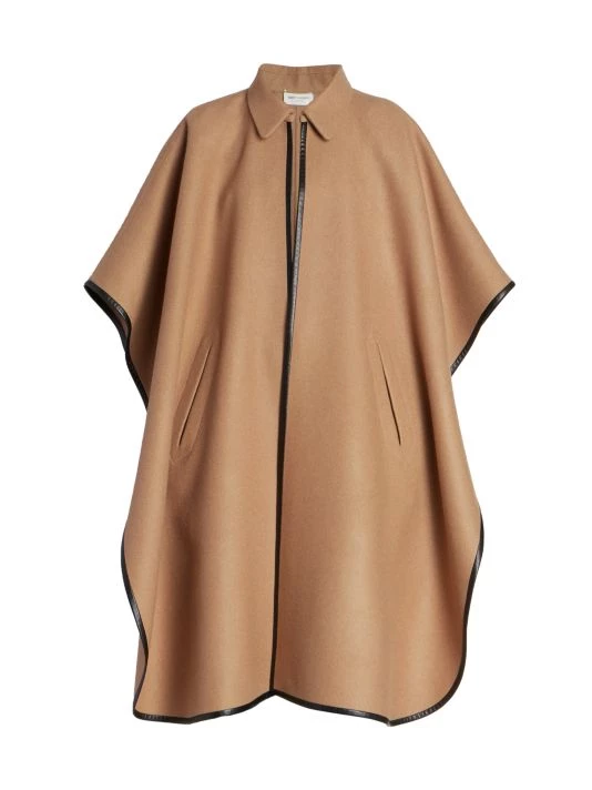 Saint Laurent Silk Cape 3 Saint Laurent Silk Cape