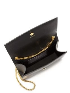 Saint Laurent Medium Kate Leather Shoulder Bag Black -Saint Laurent Sales Store unnamed file 3294