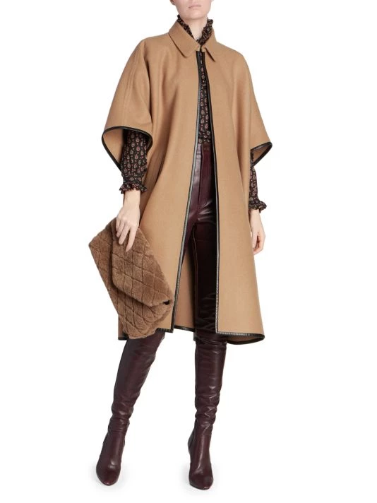 Saint Laurent Silk Cape 4 Saint Laurent Silk Cape - Image 2