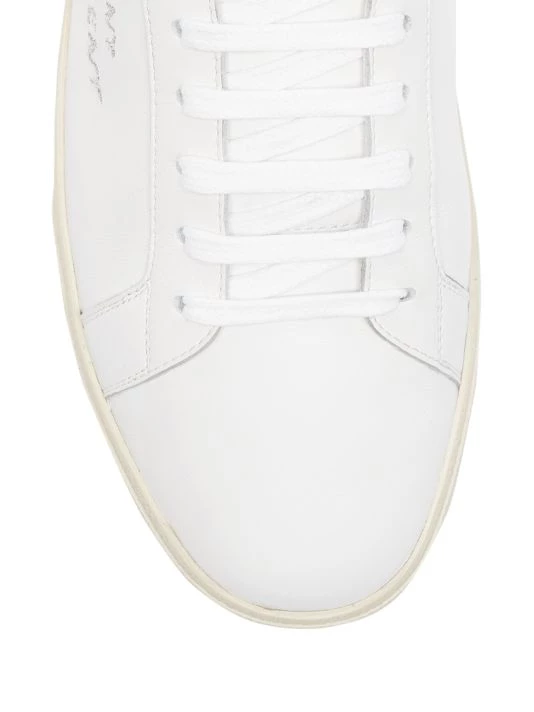 Saint Laurent Court Classic Low-Top Leather Sneakers For Men 6 Saint Laurent Court Classic Low-Top Leather Sneakers For Men - Image 4
