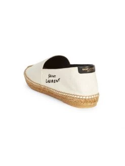 Saint Laurent Signature Canvas Espadrilles For Men Noir Ecru 12 Saint Laurent Signature Canvas Espadrilles For Men Noir Ecru -Saint Laurent Sales Store unnamed file 3307