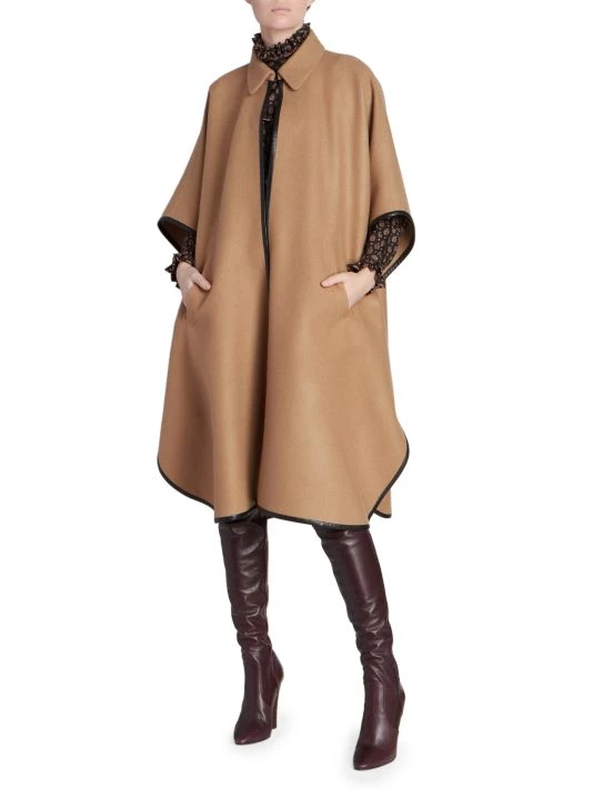 Saint Laurent Silk Cape 5 Saint Laurent Silk Cape - Image 3