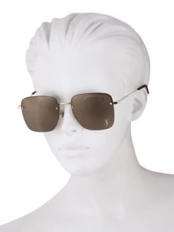 Saint Laurent Monogram 58MM Square Sunglasses -Saint Laurent Sales Store unnamed file 3322