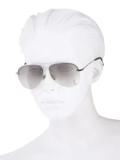 Saint Laurent Monogram 59MM Aviator Sunglasses 9 Saint Laurent Monogram 59MM Aviator Sunglasses -Saint Laurent Sales Store unnamed file 3326