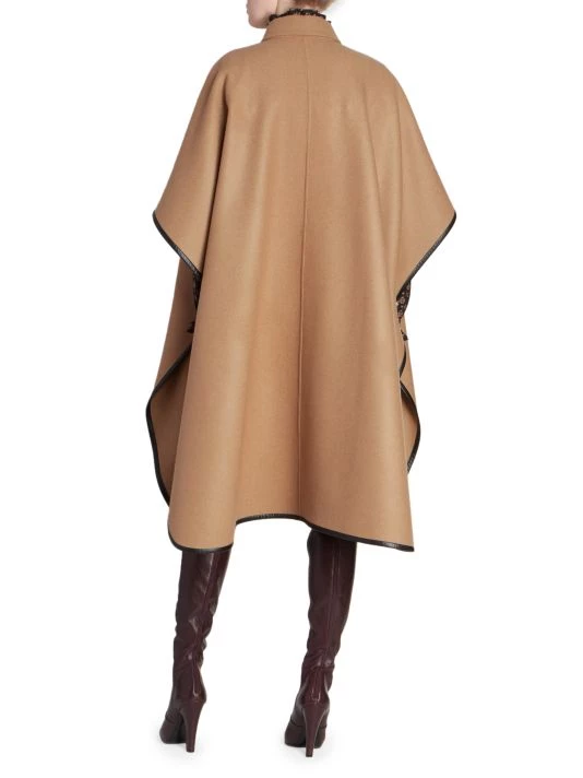 Saint Laurent Silk Cape 7 Saint Laurent Silk Cape - Image 5