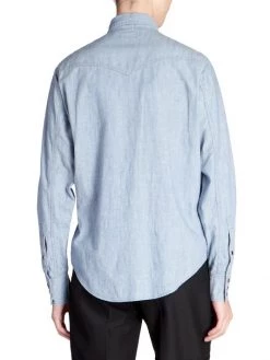 Saint Laurent Classic Western Shirt For Men -Saint Laurent Sales Store unnamed file 3330