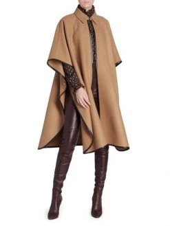 Saint Laurent Silk Cape -Saint Laurent Sales Store unnamed file 334