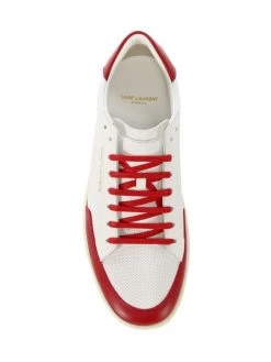 Saint Laurent Court Classic Leather Low-Top Sneakers For Men 12 Saint Laurent Court Classic Leather Low-Top Sneakers For Men -Saint Laurent Sales Store unnamed file 3355