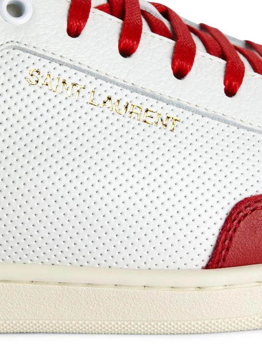 Saint Laurent Court Classic Leather Low-Top Sneakers For Men 8 Saint Laurent Court Classic Leather Low-Top Sneakers For Men - Image 6
