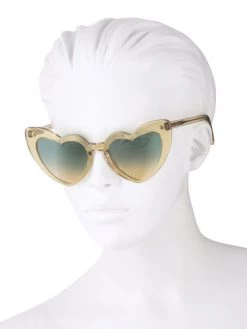 Saint Laurent New Wave Loulou 54MM Heart Sunglasses -Saint Laurent Sales Store unnamed file 3388