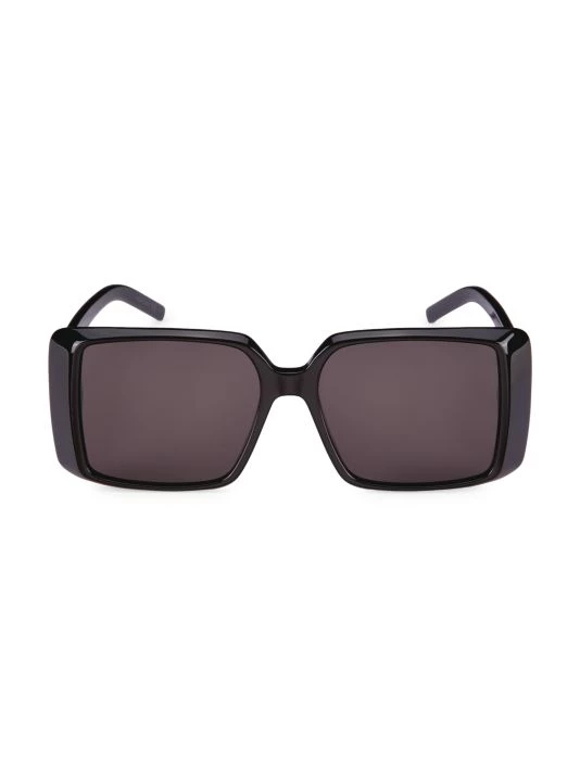 Saint Laurent New Wave 56MM Square Sunglasses 3 Saint Laurent New Wave 56MM Square Sunglasses