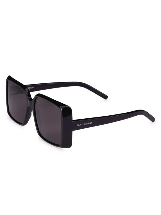 Saint Laurent New Wave 56MM Square Sunglasses 4 Saint Laurent New Wave 56MM Square Sunglasses - Image 2