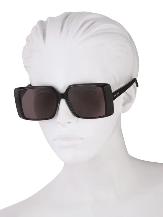Saint Laurent New Wave 56MM Square Sunglasses 6 Saint Laurent New Wave 56MM Square Sunglasses - Image 4