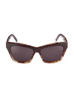 Saint Laurent Monogram 56MM Cat Eye Sunglasses