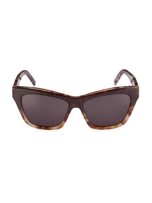 Saint Laurent Monogram 56MM Cat Eye Sunglasses 3 Saint Laurent Monogram 56MM Cat Eye Sunglasses