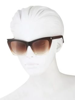 Saint Laurent New Wave Kate 55MM Cat Eye Sunglasses 9 Saint Laurent New Wave Kate 55MM Cat Eye Sunglasses -Saint Laurent Sales Store unnamed file 3409