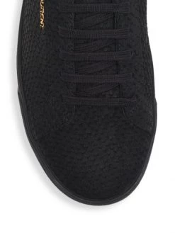 Saint Laurent Andy Python-Embossed Leather Low-Top Sneakers For Men 12 Saint Laurent Andy Python-Embossed Leather Low-Top Sneakers For Men -Saint Laurent Sales Store unnamed file 3430