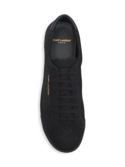 Saint Laurent Andy Python-Embossed Leather Low-Top Sneakers For Men 13 Saint Laurent Andy Python-Embossed Leather Low-Top Sneakers For Men -Saint Laurent Sales Store unnamed file 3431
