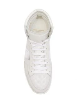 Saint Laurent Court Classic Leather High-Top Sneakers For Men 12 Saint Laurent Court Classic Leather High-Top Sneakers For Men -Saint Laurent Sales Store unnamed file 3458