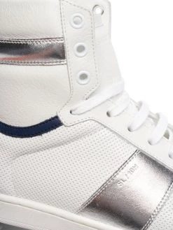 Saint Laurent Court Classic Leather High-Top Sneakers For Men 13 Saint Laurent Court Classic Leather High-Top Sneakers For Men -Saint Laurent Sales Store unnamed file 3459