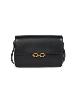 Saint Laurent Maillon Leather Crossbody Bag Bianco Crem -Saint Laurent Sales Store unnamed file 3484