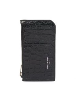 Saint Laurent Croc-Embossed Leather Card Holder For Men 8 Saint Laurent Croc-Embossed Leather Card Holder For Men -Saint Laurent Sales Store unnamed file 3503