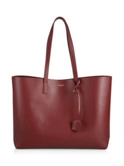 Saint Laurent Large Leather Shopper Crema Soft -Saint Laurent Sales Store unnamed file 3544