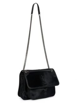 Saint Laurent Niki Pony Hair Shoulder Bag -Saint Laurent Sales Store unnamed file 3555