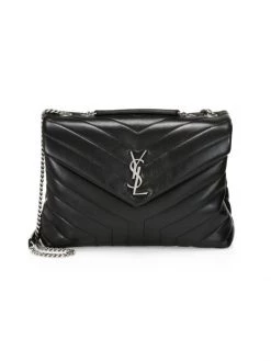 Saint Laurent Medium Loulou Matelassé Leather Shoulder Bag Black 11 Saint Laurent Medium Loulou Matelassé Leather Shoulder Bag Black -Saint Laurent Sales Store unnamed file 3563