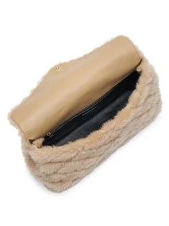 Saint Laurent Large Sade Shearling Clutch -Saint Laurent Sales Store unnamed file 358