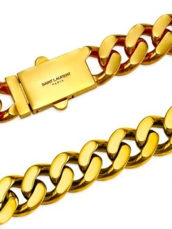 Saint Laurent Chain Collar Necklace -Saint Laurent Sales Store unnamed file 3597