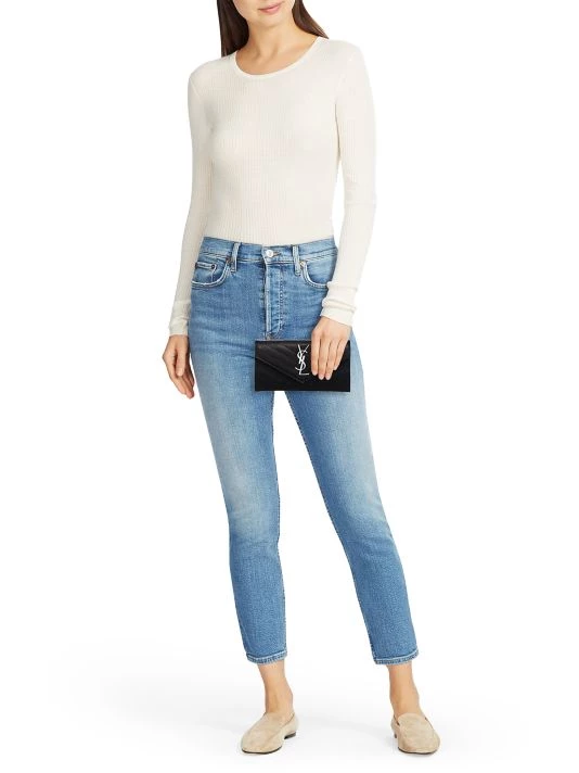 Saint Laurent Large Monogram Matelassé Leather Flap Wallet 4 Saint Laurent Large Monogram Matelassé Leather Flap Wallet - Image 2