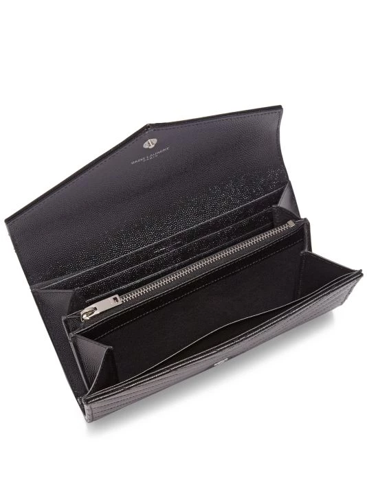 Saint Laurent Large Monogram Matelassé Leather Flap Wallet 5 Saint Laurent Large Monogram Matelassé Leather Flap Wallet - Image 3